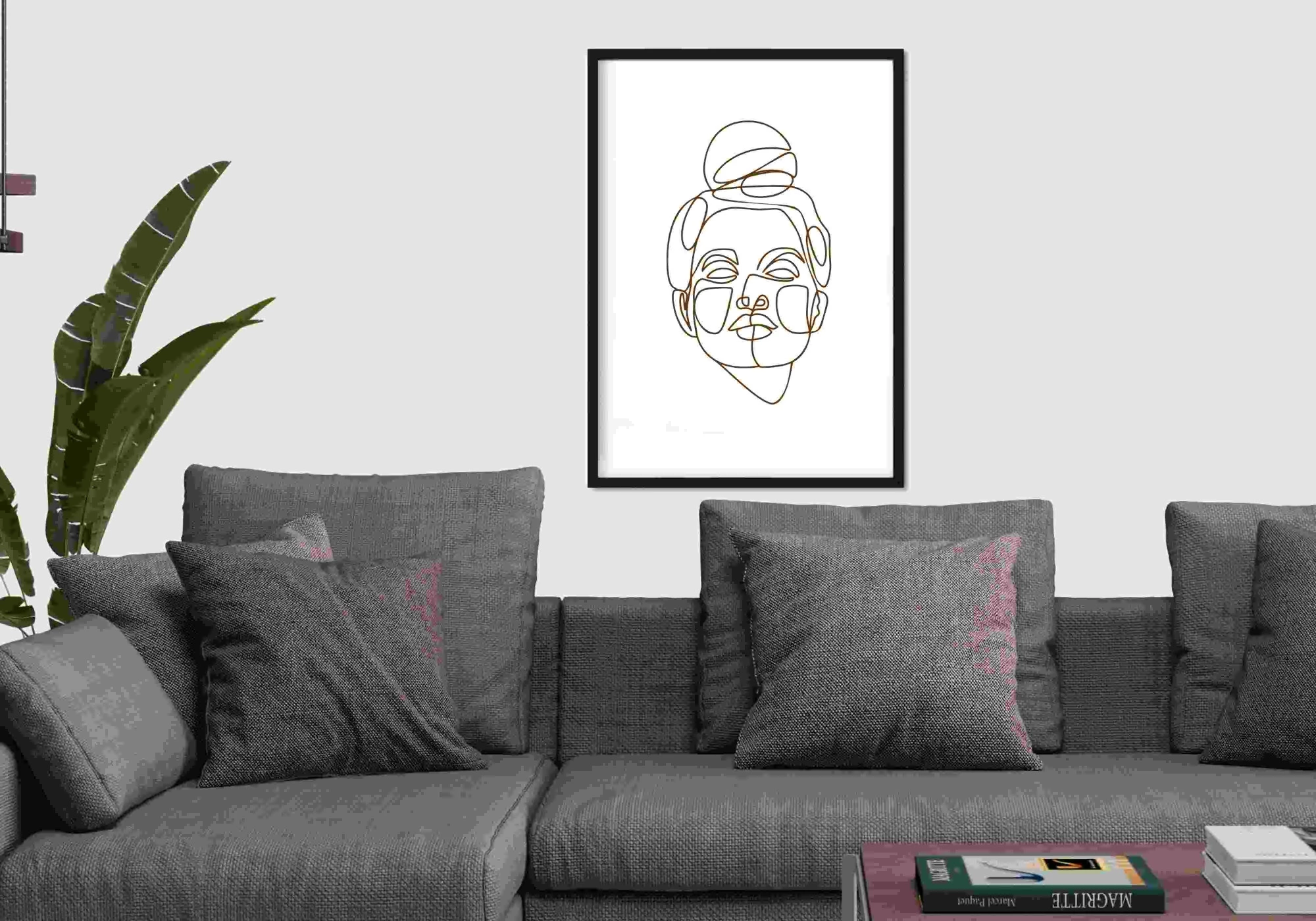 Poster line art