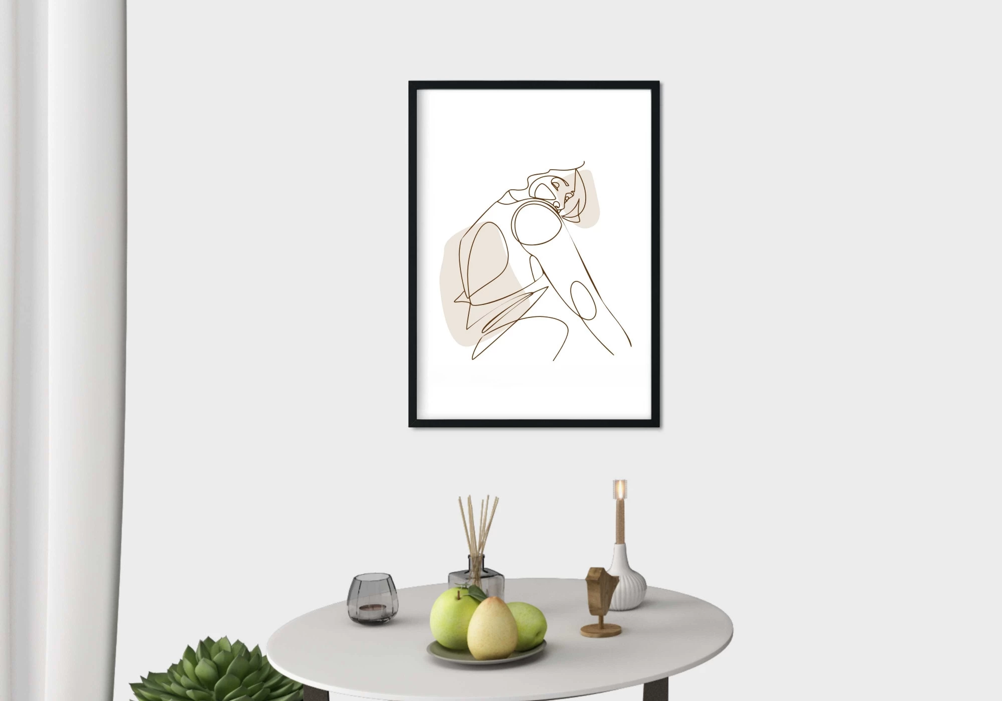 Poster line art