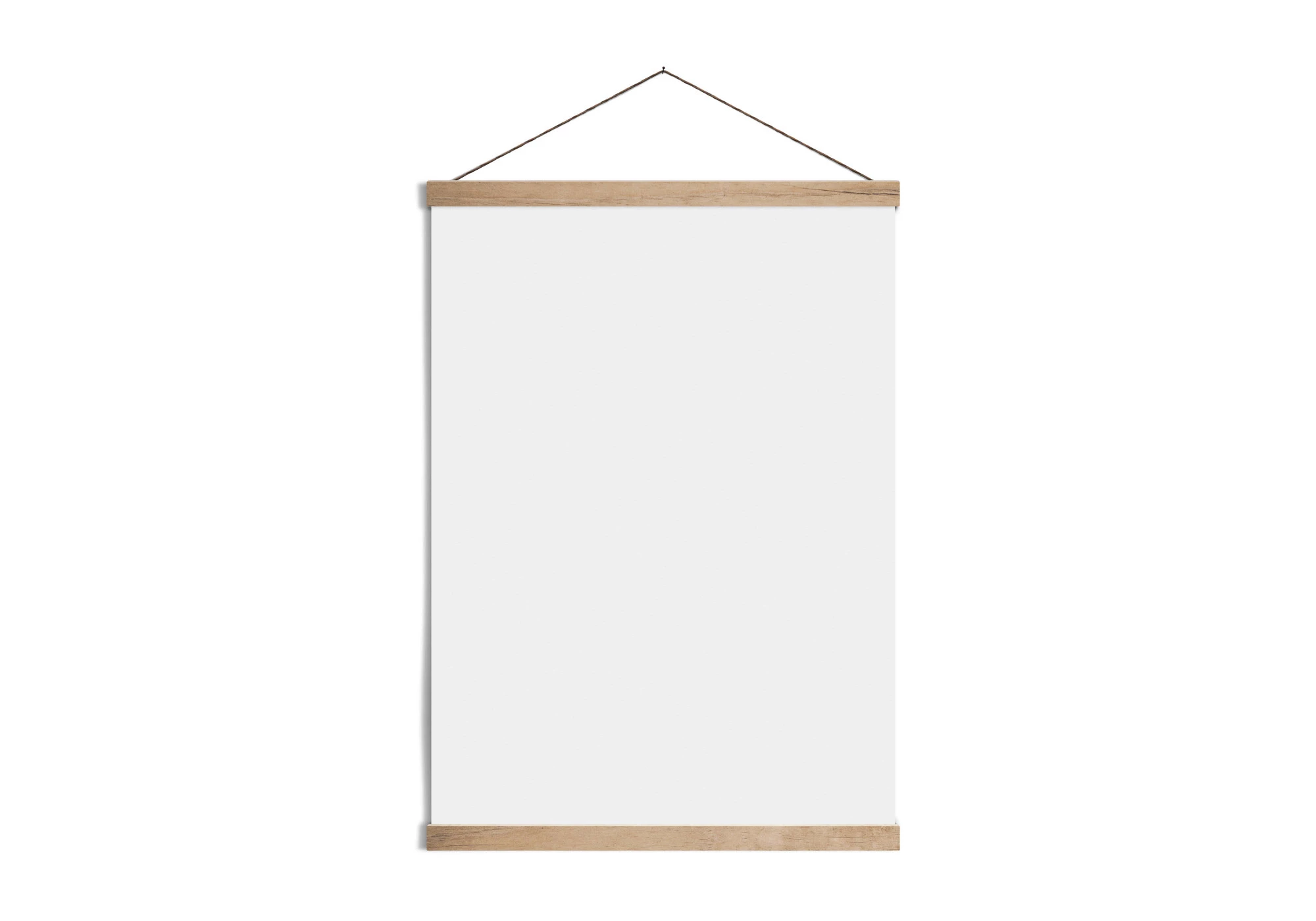 baguettes de suspension 22 cm bois pour posters A4