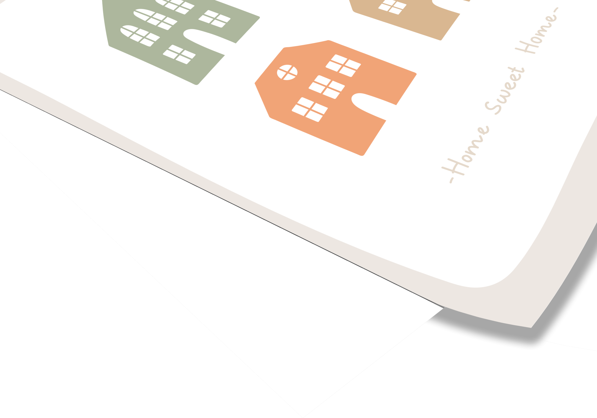 poster maison enfant home sweet home