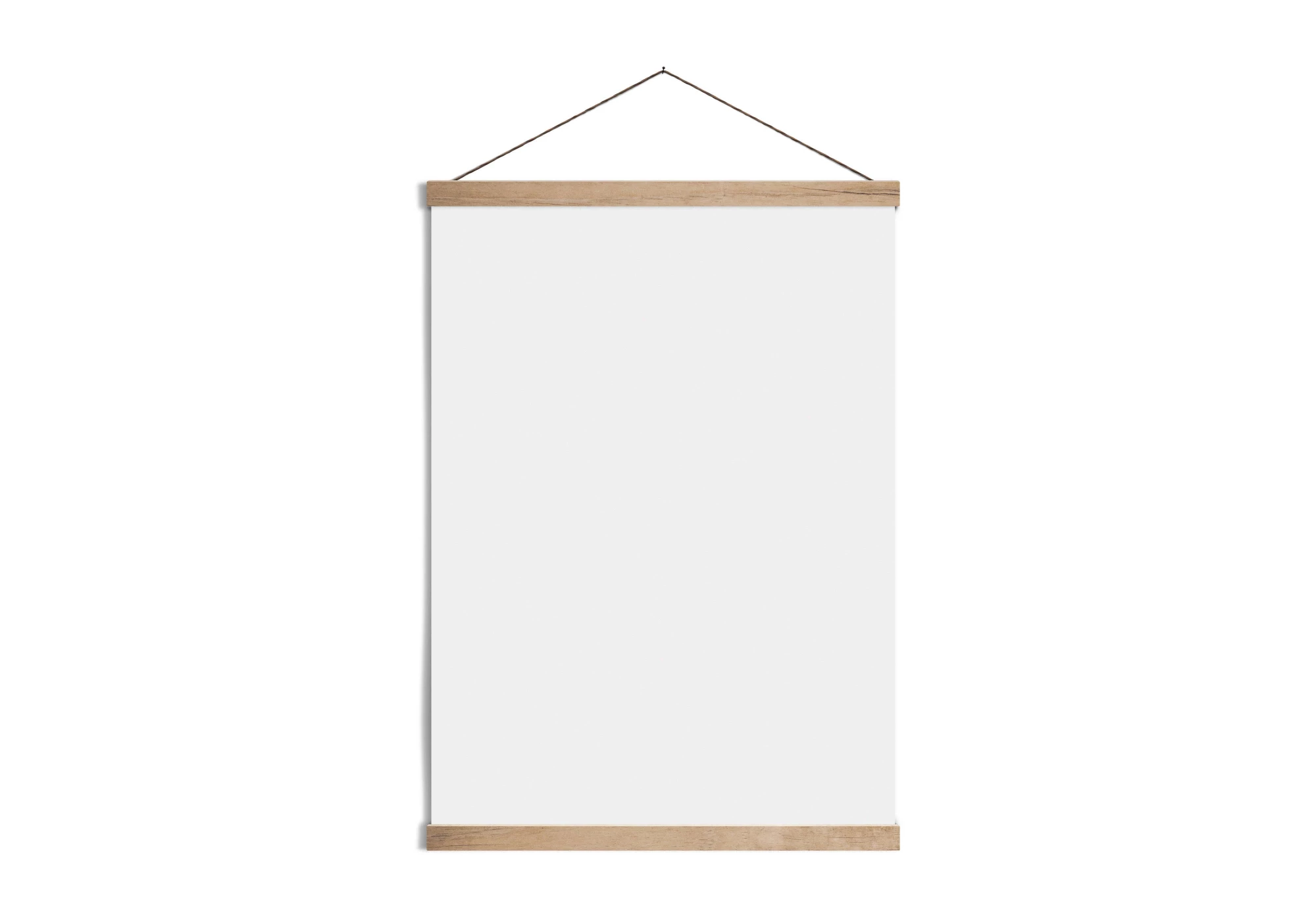baguettes de suspension 51 cm pour affiches 50x70 cm en portrait ou 40x50 en paysage