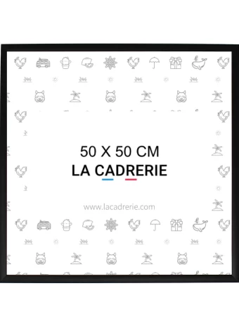 Découvrez notre élégant cadre 50x50 en aluminium noir mat, idéal pour sublimer posters et affiches. Ce cadre photo 50x50, au design moderne, rehausse votre décoration intérieure, ajoutant une touche sophistiquée à tout espace.