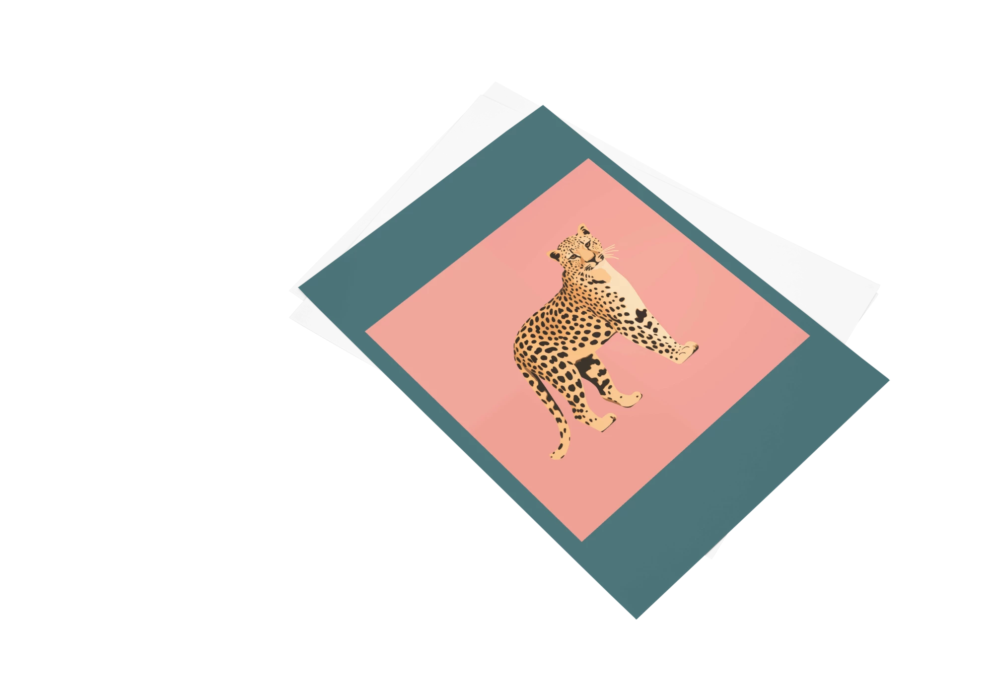 Explorez notre affiche artistique d'un guépard sauvage, parfaite pour une décoration intérieure envoutante. Ajoutez une touche de nature avec cette pièce tendance représentant la faune.