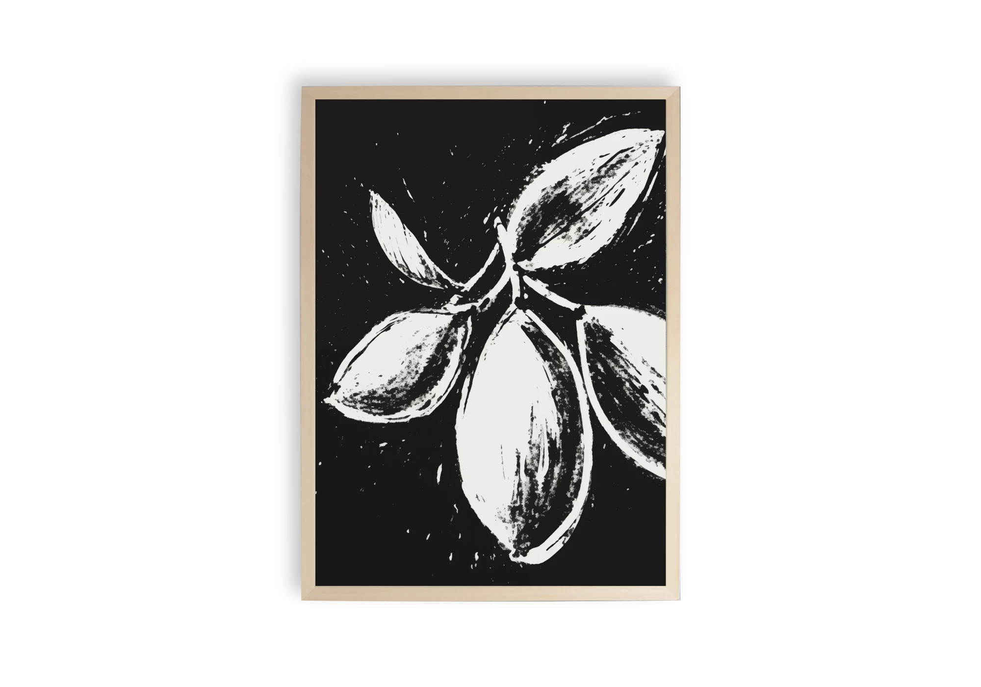 Explorez ce poster au design floral monochrome, parfait pour les intérieurs modernes. Cet affichage encadré sublime la décoration intérieure de votre maison, ajoutant une touche d'élégance artistique. Idéal pour les amateurs d'art et les passionnés de décoration.