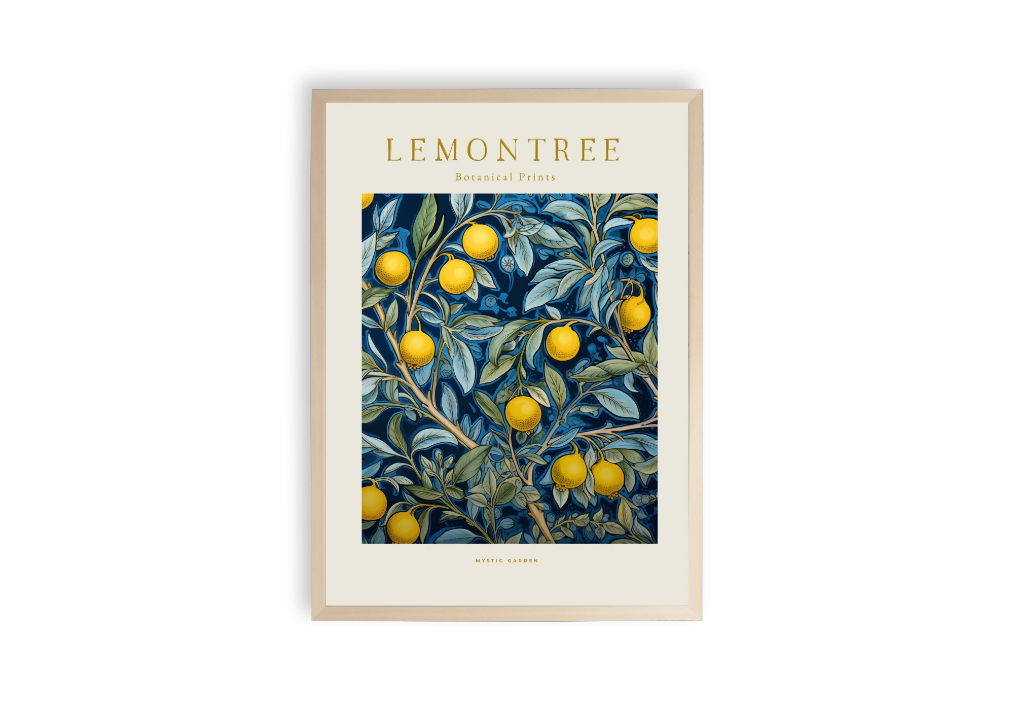 Cette affiche encadrée représente un magnifique motif de citronnier, parfait pour embellir l'intérieur de votre maison. Avec son cadre élégant, ce poster ajoute une touche de nature et de sophistication à vos espaces de vie. Idéal pour les amateurs d'art botanique.