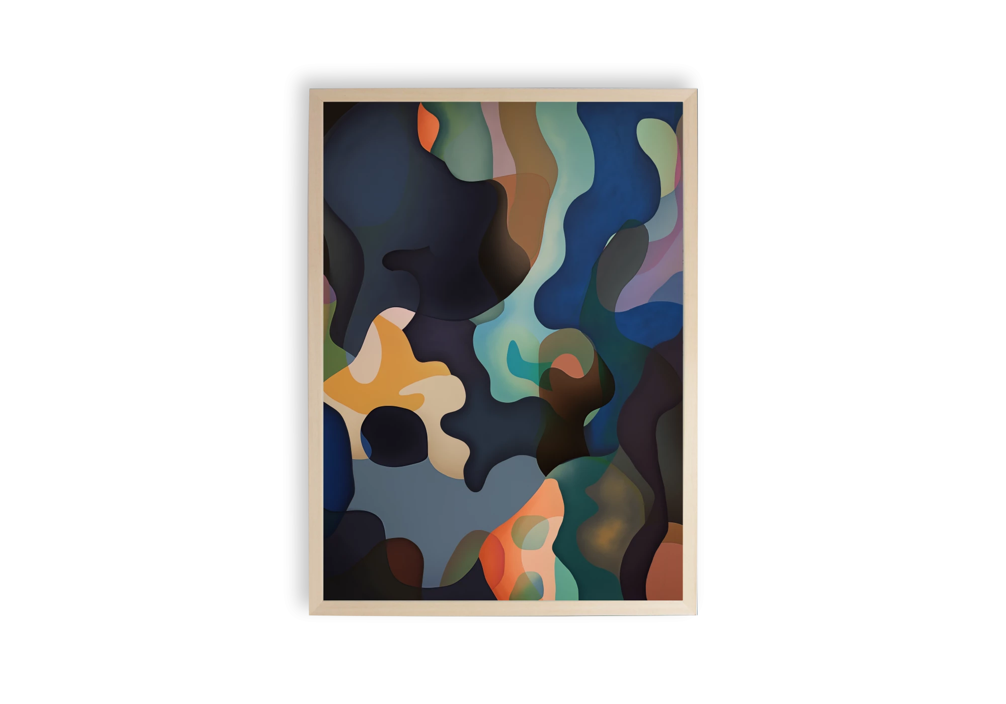 Ajoutez une touche d'élégance moderne à votre intérieur avec ce poster captivant. Cadre inclus pour une présentation parfaite dans votre espace de vie, cette affiche transformera votre maison en une galerie vibrante.