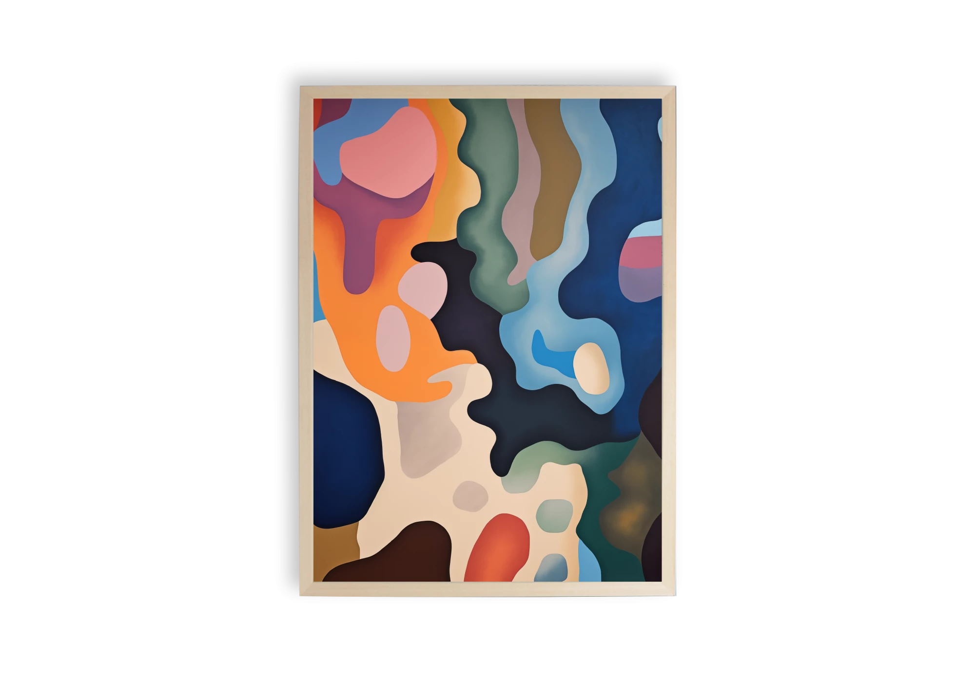 Explorez la beauté de cette affiche abstraite, idéale pour embellir l'intérieur de votre maison. Ce poster vibrant et moderne, encadré avec soin, ajoute une touche artistique qui transforme votre espace de vie. Parfait pour les amateurs d'art contemporain et de design d'intérieur.