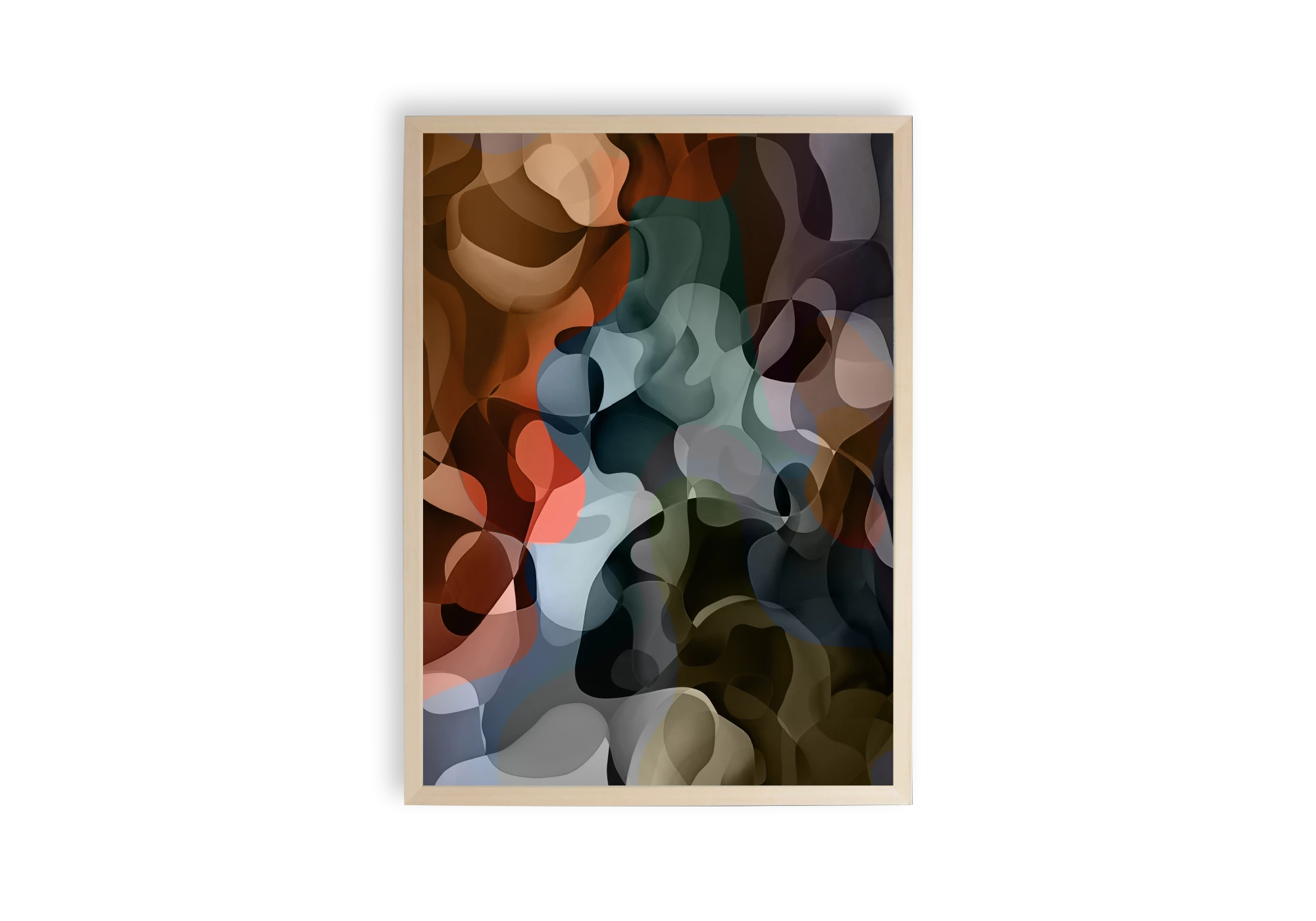 Cette affiche abstraite, aux formes fluides et aux couleurs chaleureuses, est idéale pour embellir l'intérieur de votre maison. Parfaite pour un cadre moderne, elle ajoute une touche artistique et élégante à votre décor tout en reflétant un goût raffiné pour l'art contemporain.