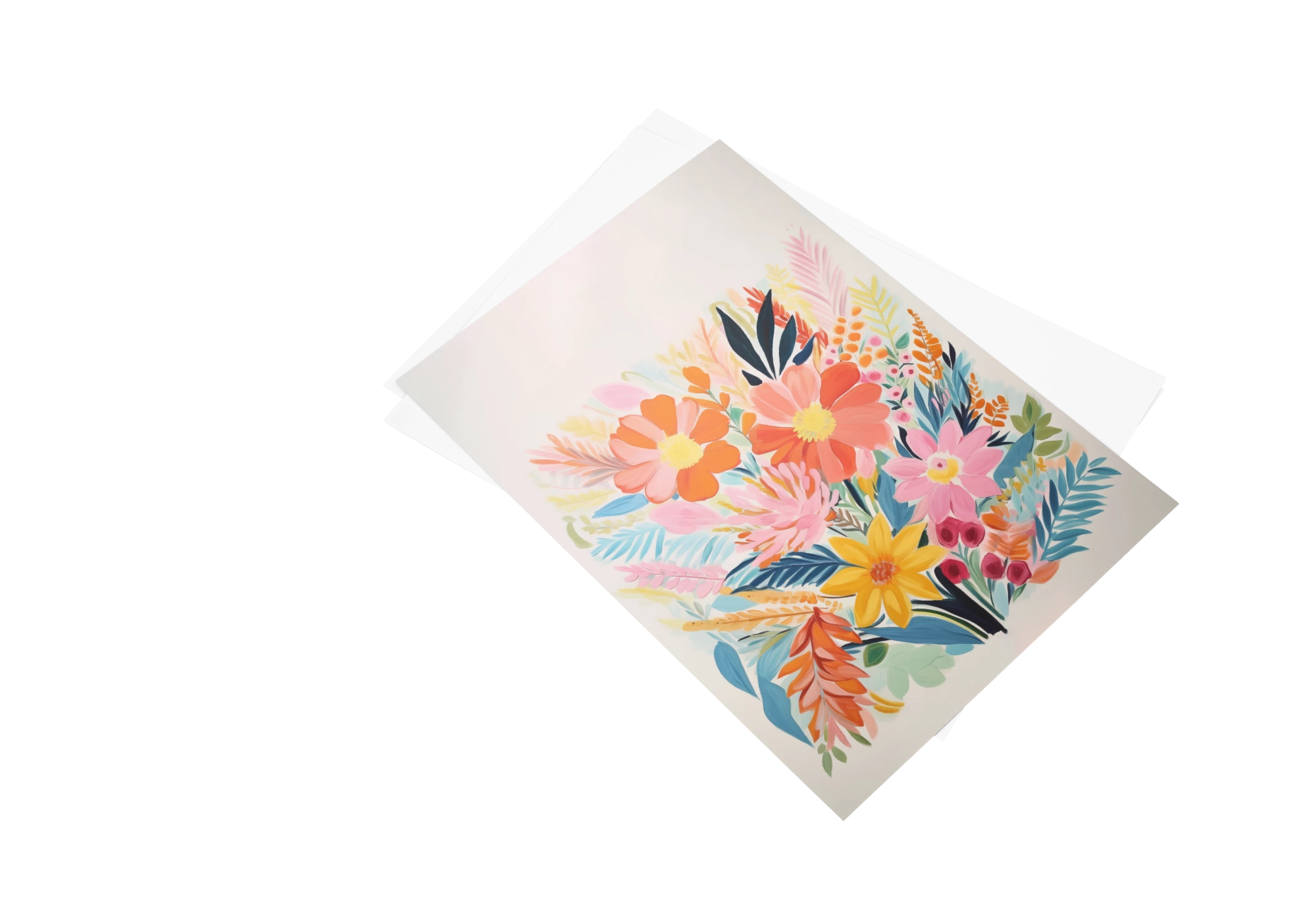 Ajoutez une touche de fraîcheur à votre intérieur avec ce poster floral vibrant. Parfait pour encadrer et embellir vos espaces de vie, ce design artistique évoque la beauté de la nature et s'intègre harmonieusement dans tout style de décoration maison.