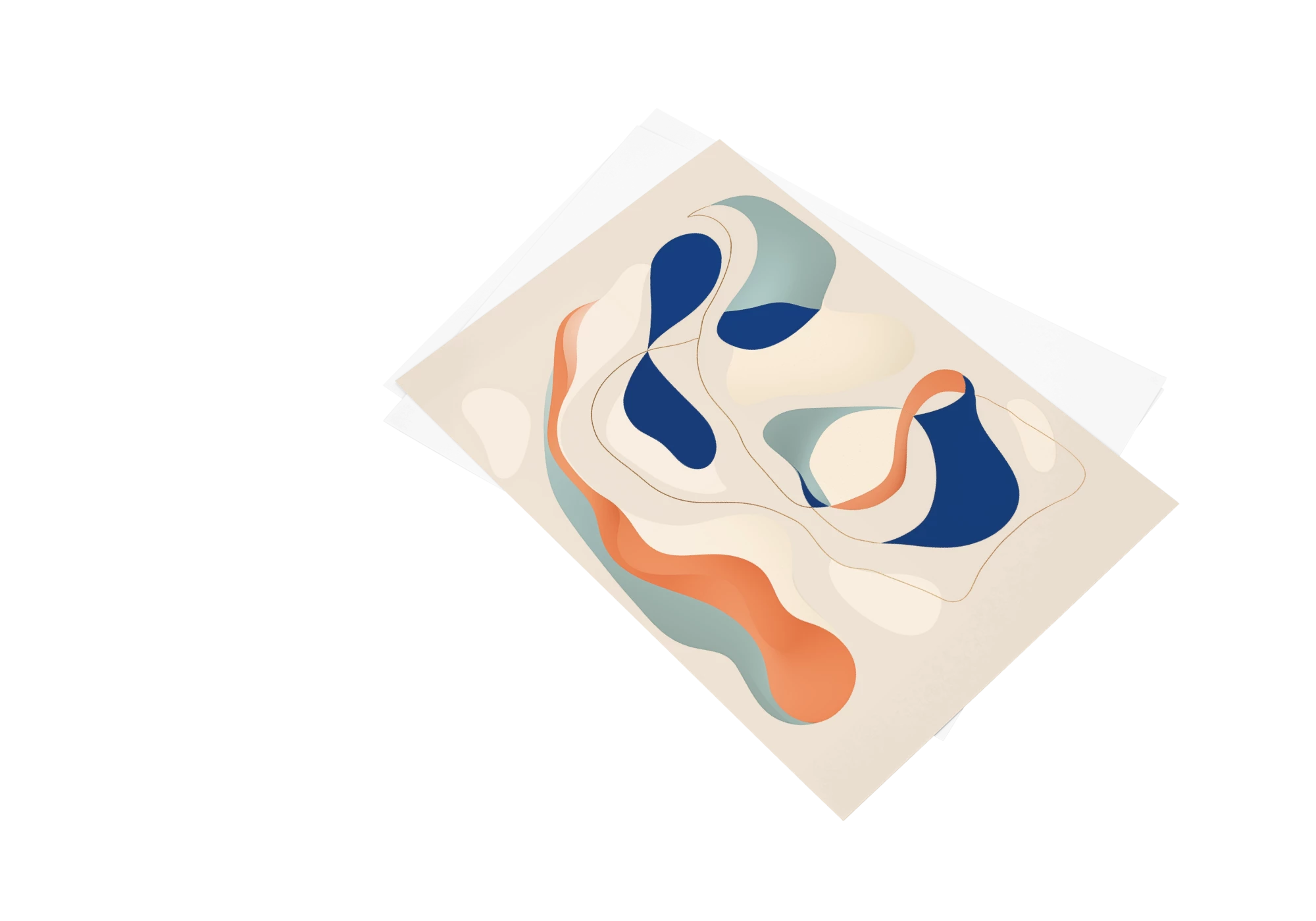 Ajoutez une touche artistique moderne à votre maison avec cette affiche aux formes abstraites et couleurs douces. Idéale pour un intérieur contemporain, elle s’intègre parfaitement dans un cadre élégant. Apportez une nouvelle dimension à vos espaces de vie.