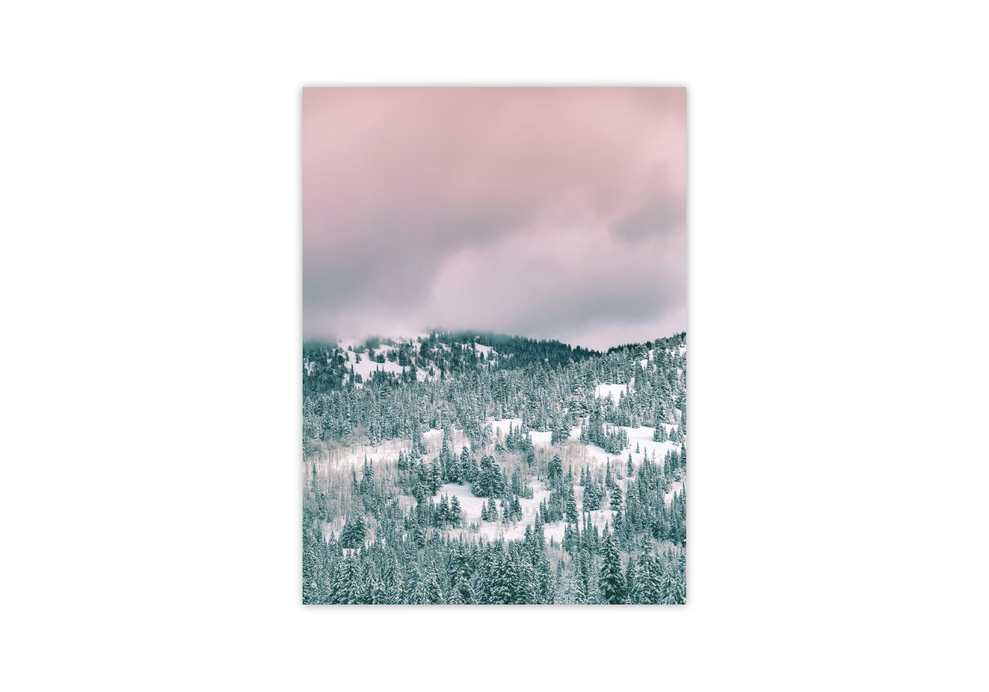 Découvrez nos affiches captivantes pour l'intérieur de votre maison. Ce poster présente un paysage hivernal majestueux, idéal pour embellir votre espace avec une touche de nature sereine. Transformez votre habitat en un havre de paix avec cette pièce d'art unique.