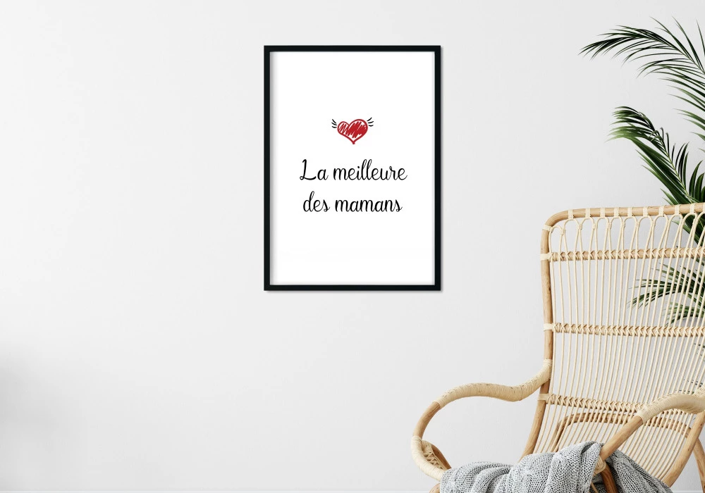 Poster la meilleure des mamans