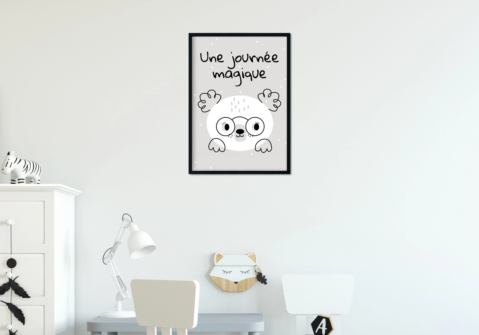 Affiche mouton personnalisable