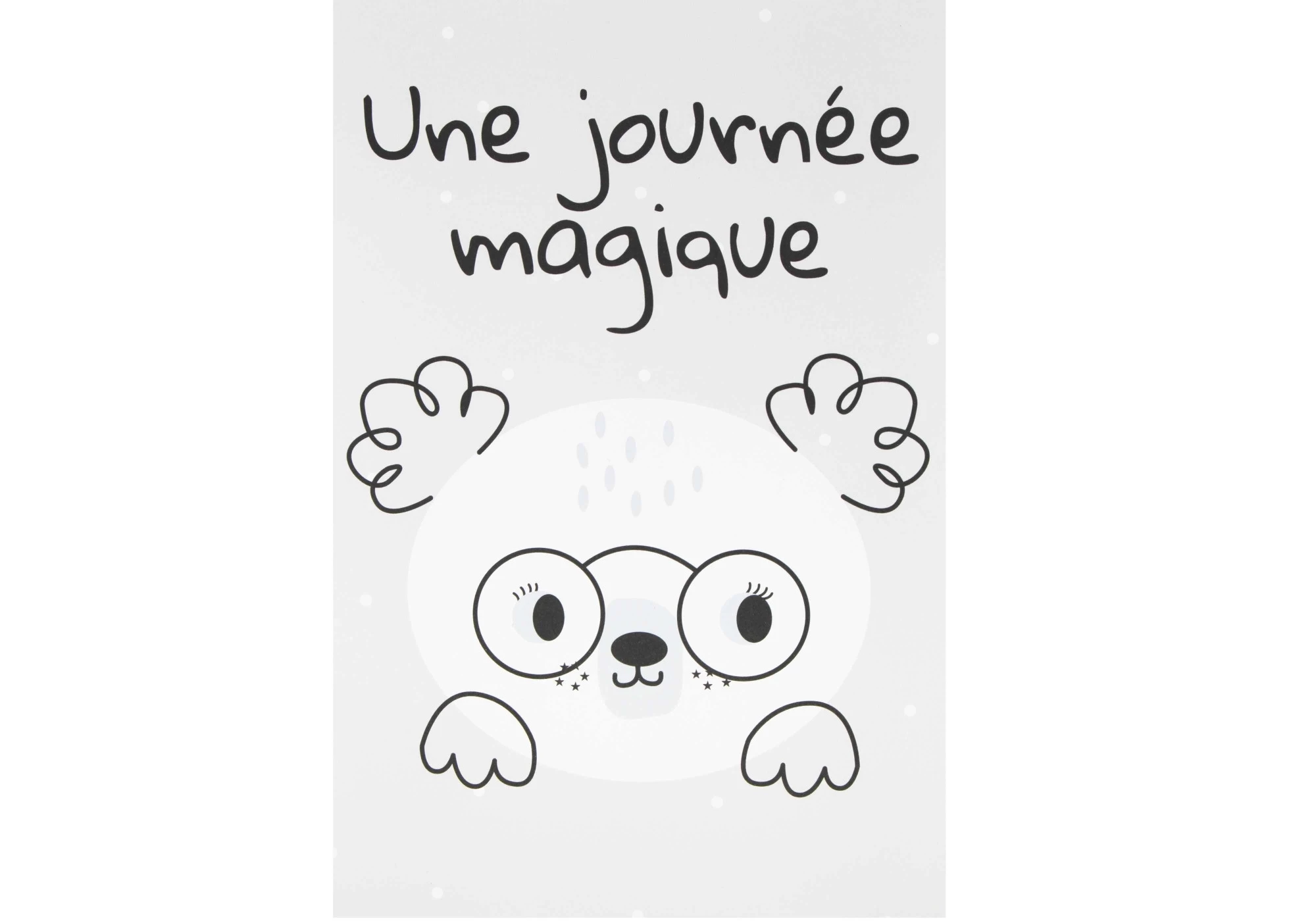 Zoom sur l'affiche mouton personnalisable